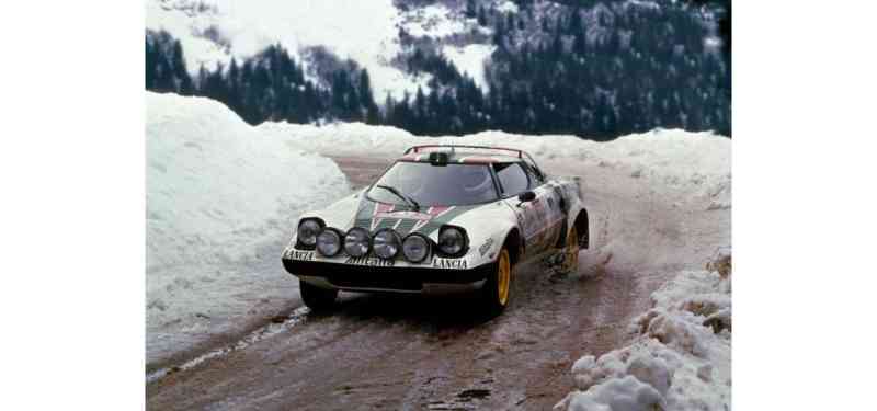 Carlos Tavares al Rally Storico di Monte Carlo su Stratos