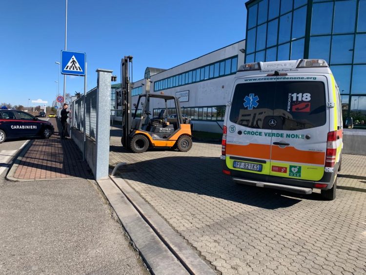 CANDIOLO – Incidente sul lavoro alla Grandi legnami: grave una donna