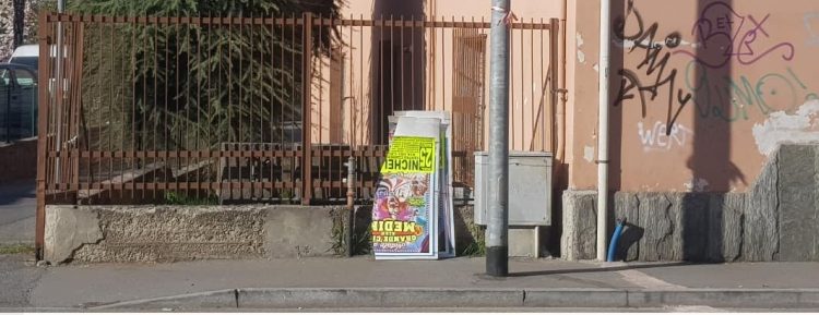 NICHELINO – Vandali contro il circo Alex Medini: rotti i cartelli pubblicitari