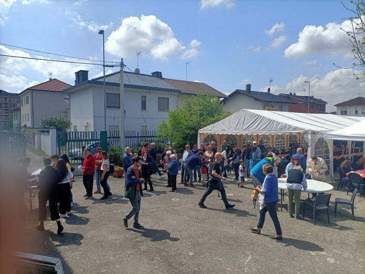 CARMAGNOLA – Oltre 200 partecipanti al pranzo della Liberazione in casa Frisco