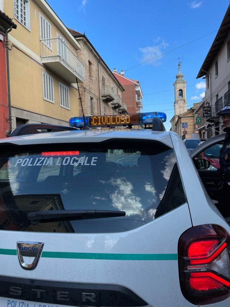 POIRINO – Controlli della velocità da parte della polizia locale