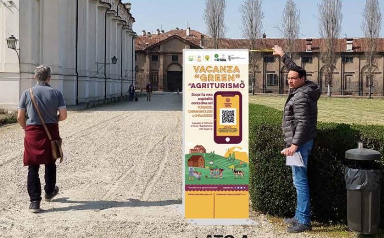 NICHELINO – A Stupinigi un totem per trovare l’agriturismo più vicino a luogo di turismo culturale