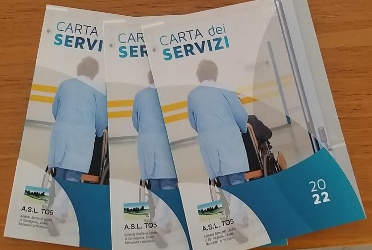 ASL TO 5 – Pubblicata la carta dei servizi