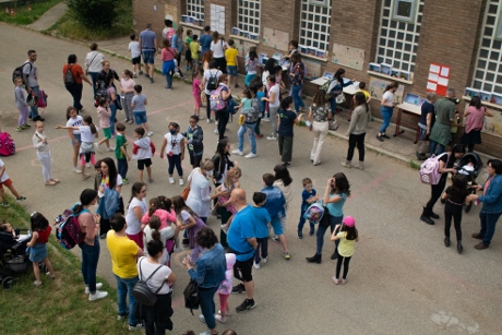 NICHELINO – I bimbi fanno rinascere i cortili delle scuole