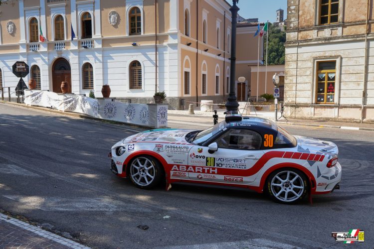 Roberto Gobbin da podio al Rally di Roma Capitale