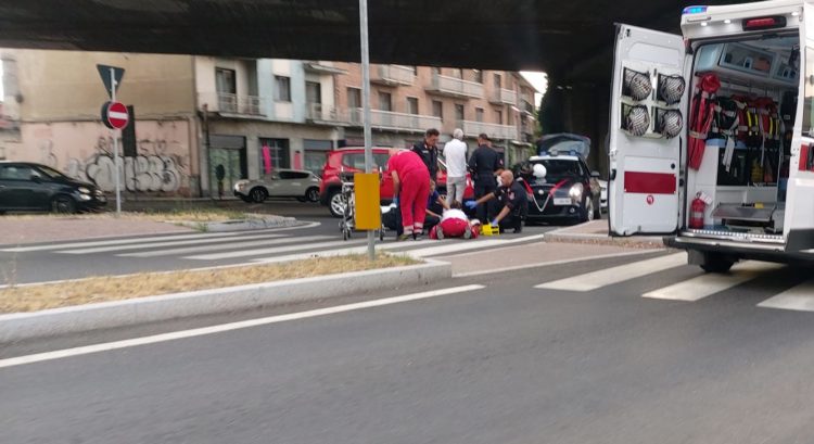 MONCALIERI – Incidente sotto la sopraelevata