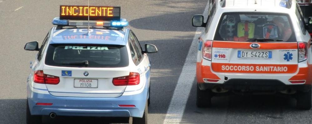 MONCALIERI – Incidente in sopraelevata: tre feriti