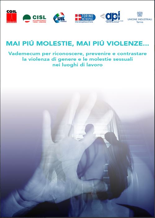 “Mai più molestie, mai più violenze”: da Città Metropolitana il vademecum contro la violenza di genere e le molestie sui luoghi di lavoro