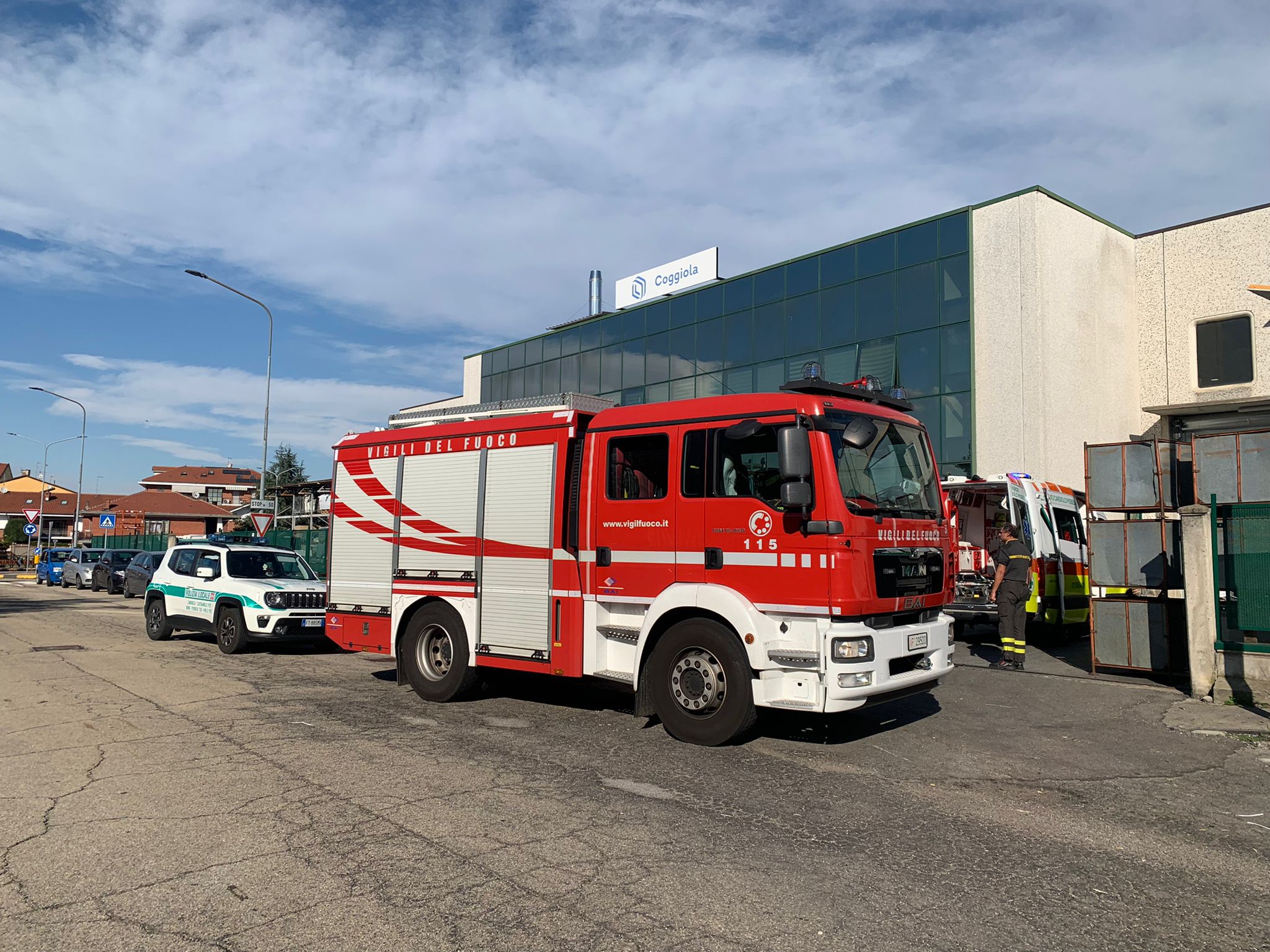 CANDIOLO – Muore schiacciato da una pressa un 57 enne di Vinovo