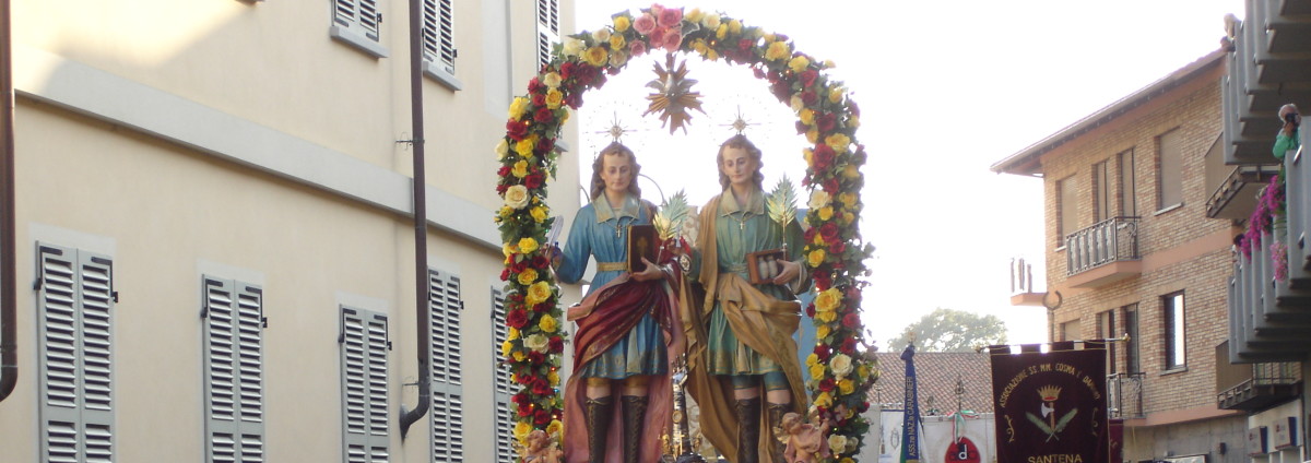 SANTENA – Tutto pronto per la festa Santi Medici Cosma e Damiano