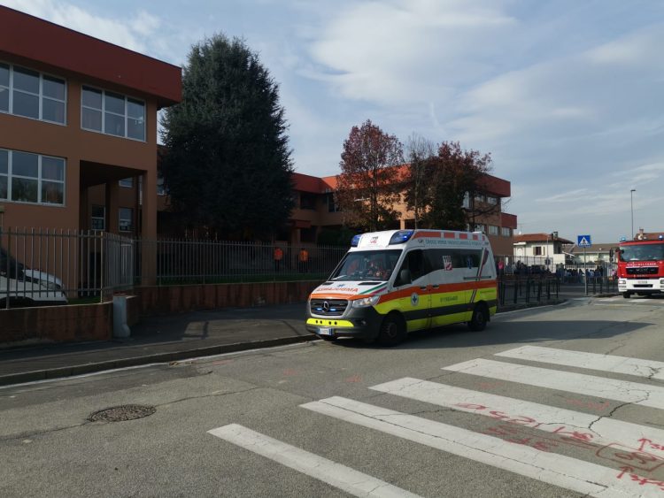 LA LOGGIA – Scuola evacuata per allarme antincendio