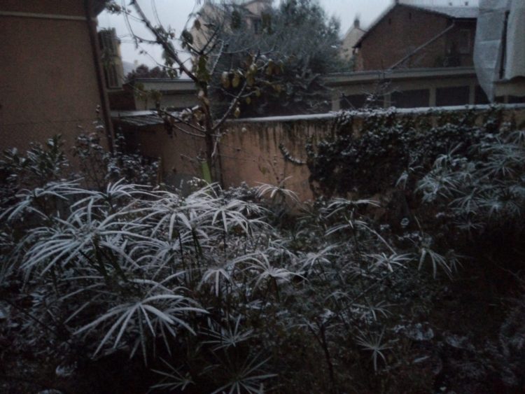 METEO – Una spruzzata di neve anche in provincia