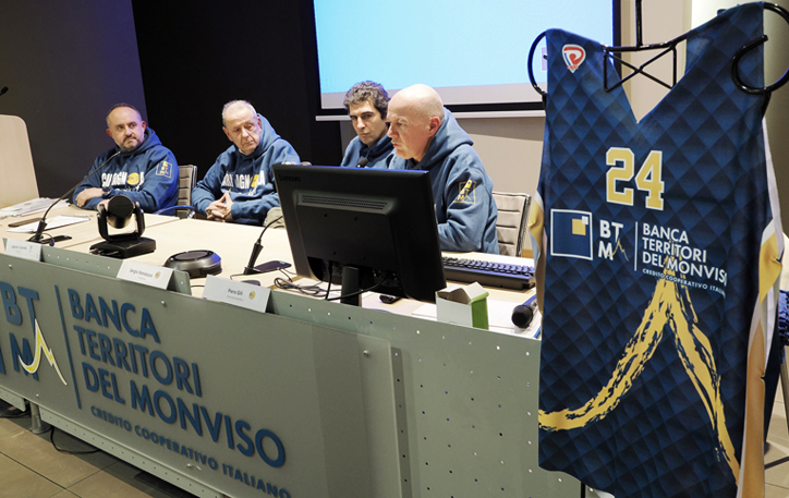 Banca Territori del Monviso «sposa» l’Abc e nasce la Btm Basket Carmagnola