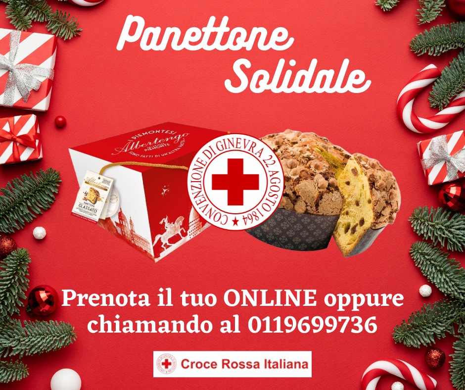 CARIGNANO – Anche quest’anno Natale è solidale con i panettoni della Croce rossa