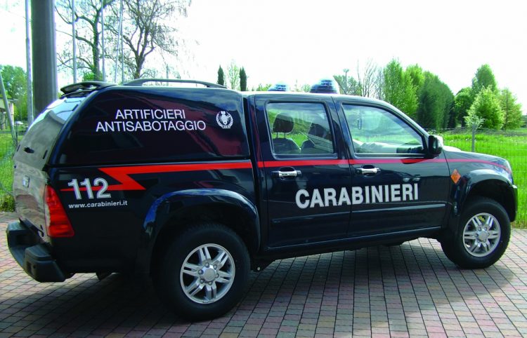 Allarme bomba a Carmagnola