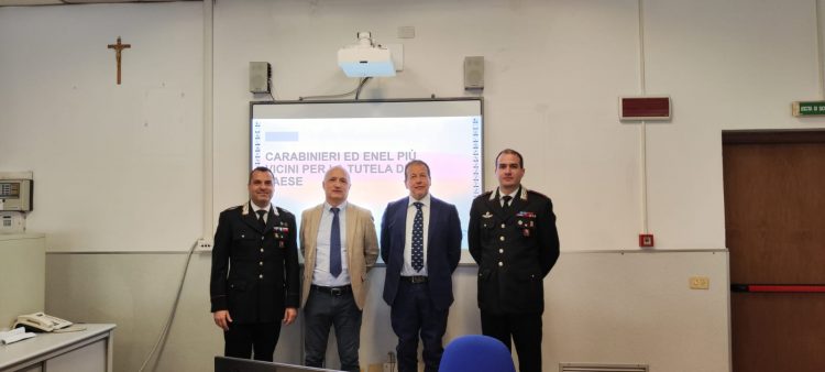 AMBIENTE – Carabinieri ed Enel in collaborazione per proteggere le risorse ambientali