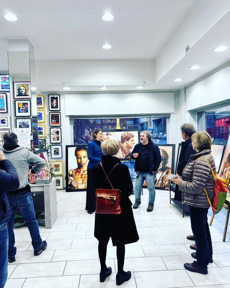 MONCALIERI – Mostra di quadri di un artista nichelinese