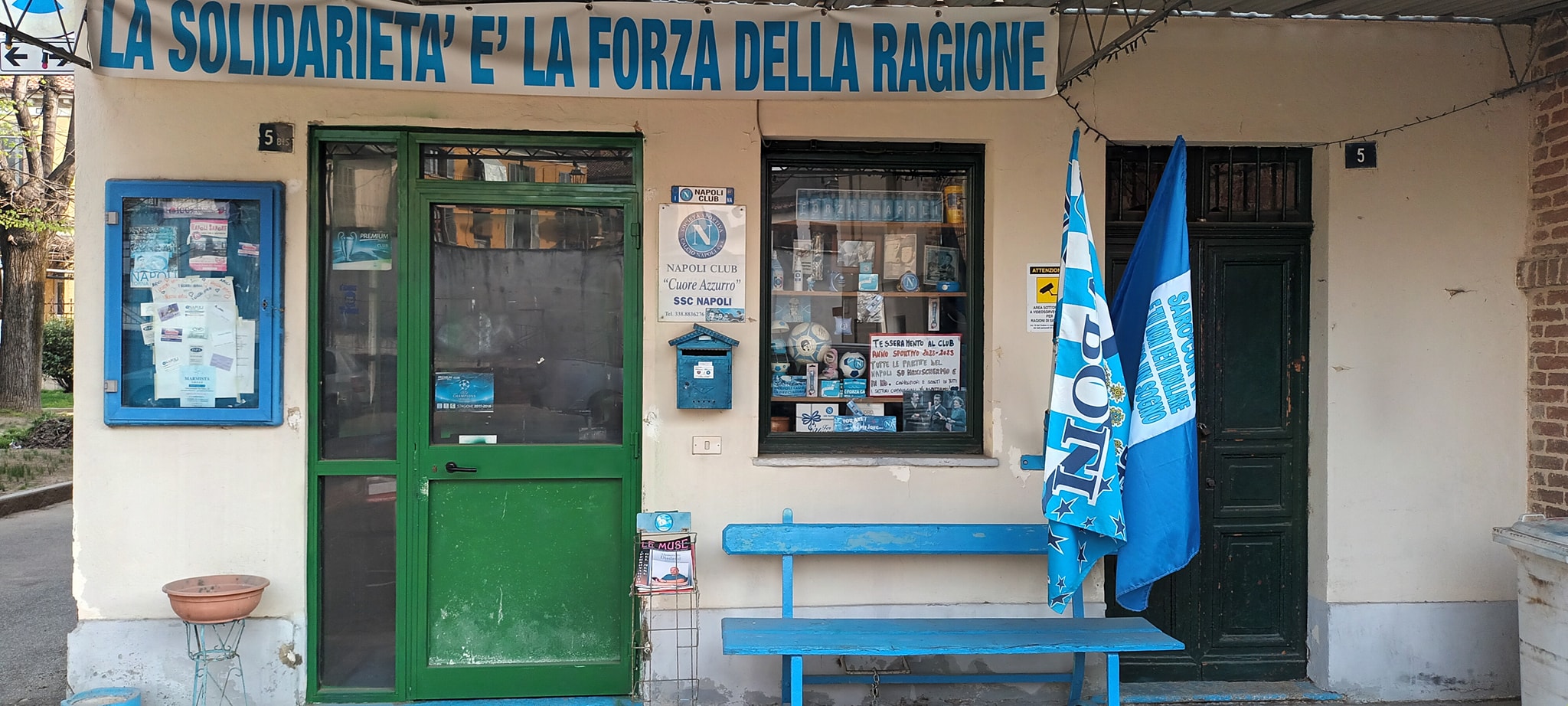 CAMBIANO – Iscrizioni  al Napoli club