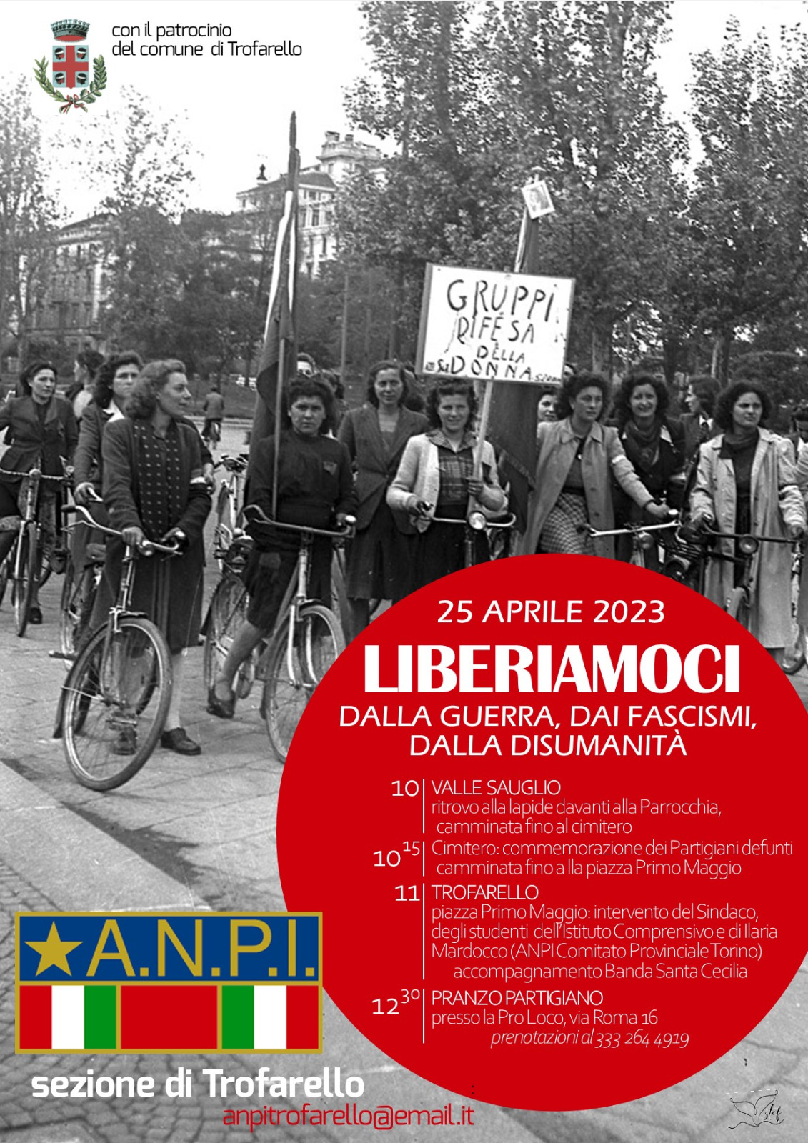 25 Aprile – Liberazione a Trofarello