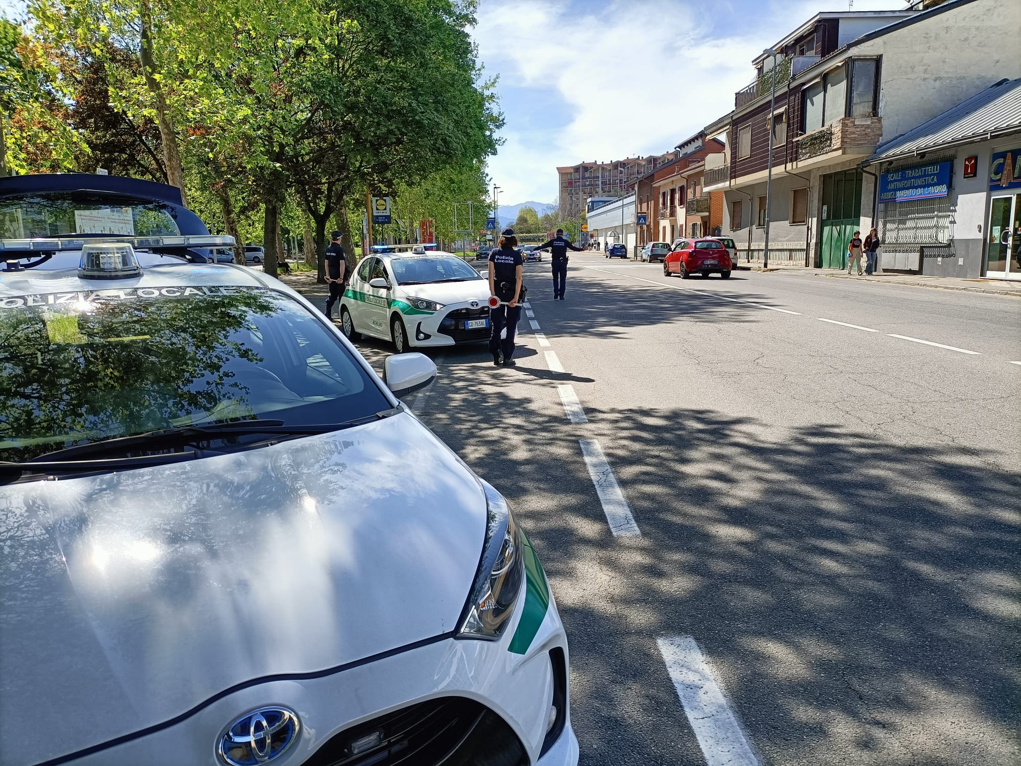 NICHELINO – Controlli della polizia locale sulle strade cittadine
