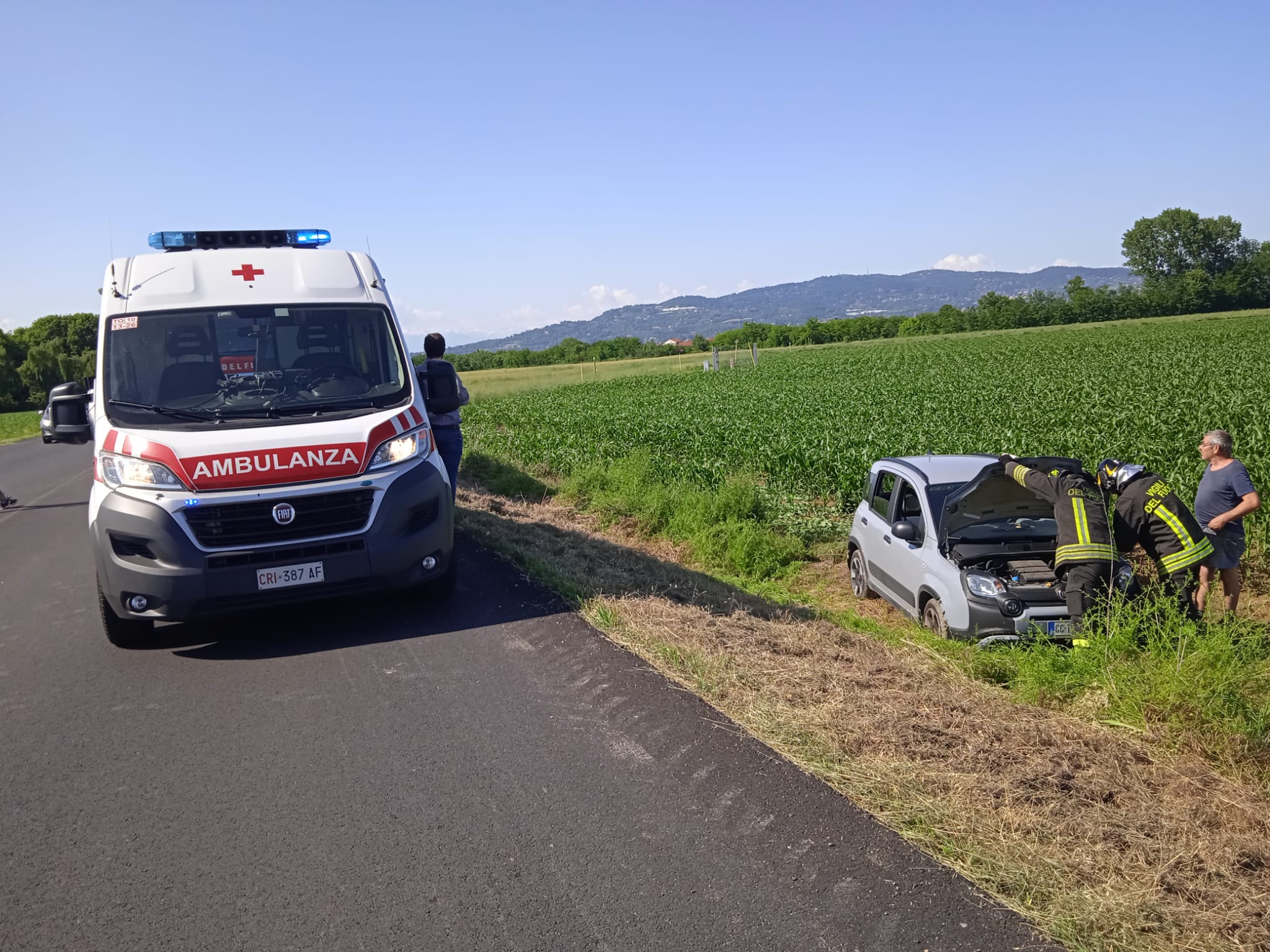 MONCALIERI – Incidente in corso Savona