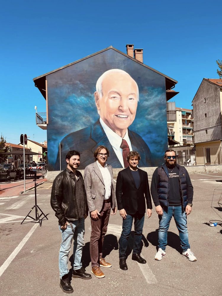 NICHELINO – Nella puntata di Ulisse Alberto Angela parlerà del murales dedicato al padre