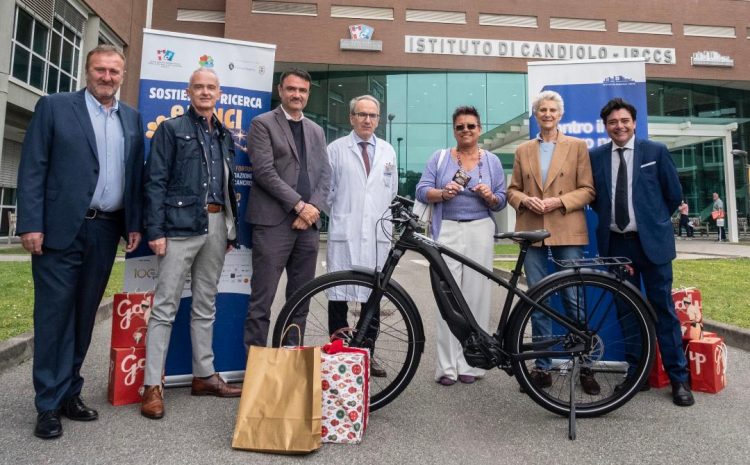CANDIOLO – La lotteria del centro tumori frutta 36 mila euro da investire nella ricerca. Il primo premio è una bici