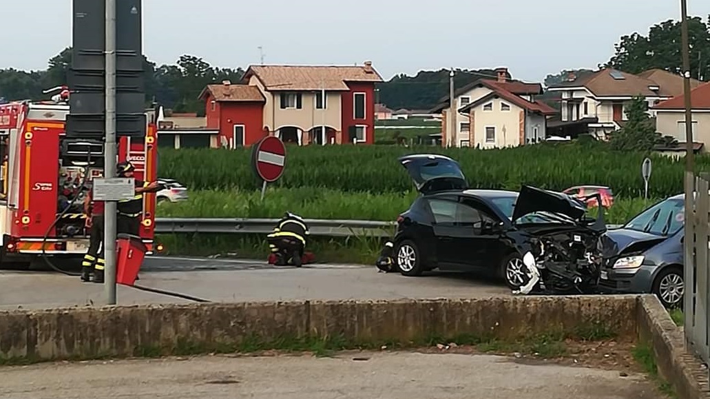 CARIGNANO – Incidente in zona via Molinetta