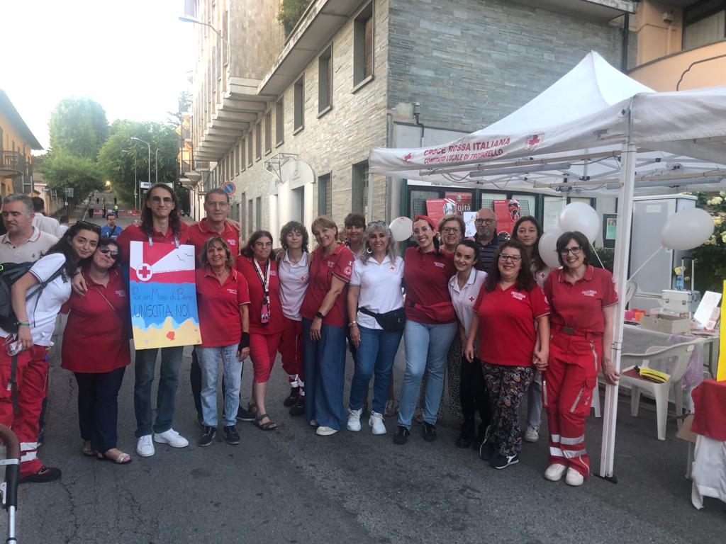 Notte Bianca Trofarello: Croce Rossa Trofarello presente!