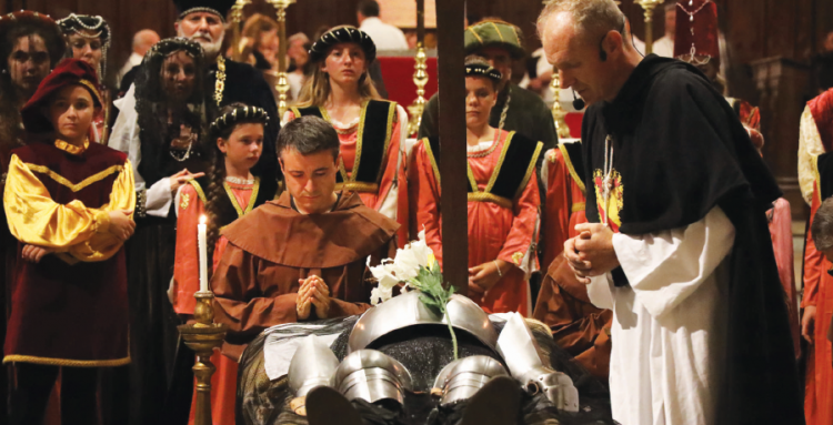 MONCALIERI – Giovedì 13 luglio va in scena Mediator Dei, la rievocazione storica del Beato Bernardo