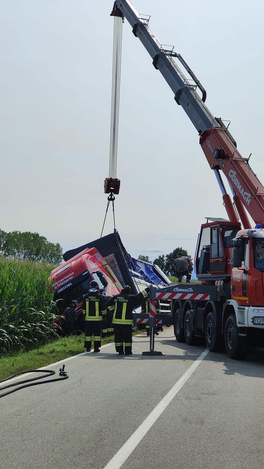 POIRINO – Riaperta nel tardo pomeriggio la provinciale 129