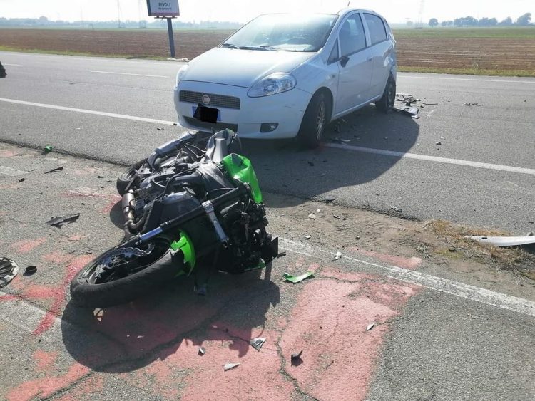NICHELINO – Incidente sulla provinciale 143