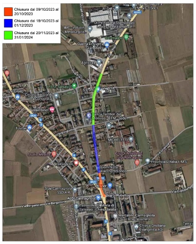 CARMAGNOLA – Via ai lavori della fognatura in via Chieri