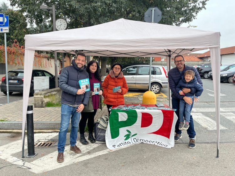CARMAGNOLA – Presidio Pd per l’ospedale unico davanti al San Lorenzo