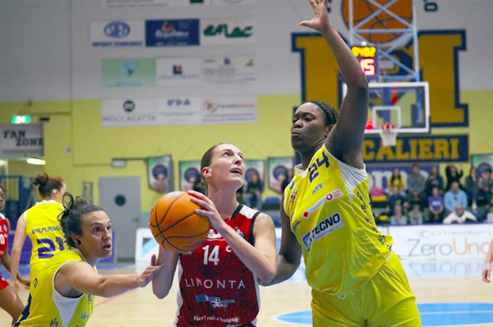 Basket Serie A2, Limonta impossibile per la giovane Tecnoengineering Moncalieri
