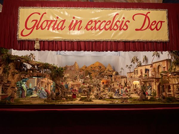 CAMBIANO – Il presepe meccanico alla chiesa dello Spirito Santo