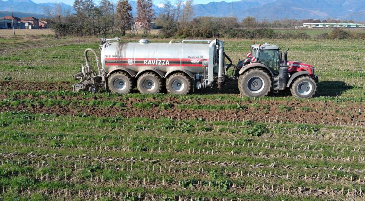 AGRICOLTURA – Scattato il divieto in tutta la provincia di utilizzare liquami zootecnici per ridurre le emissioni