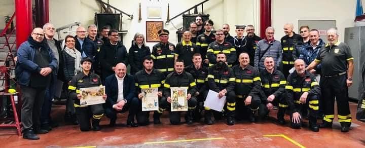 CARMAGNOLA – Un attestato di valore per l’impegno dei volontari vigili del fuoco