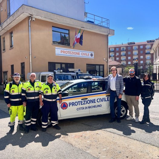 NICHELINO – Inaugurato un nuovo mezzo per la protezione civile