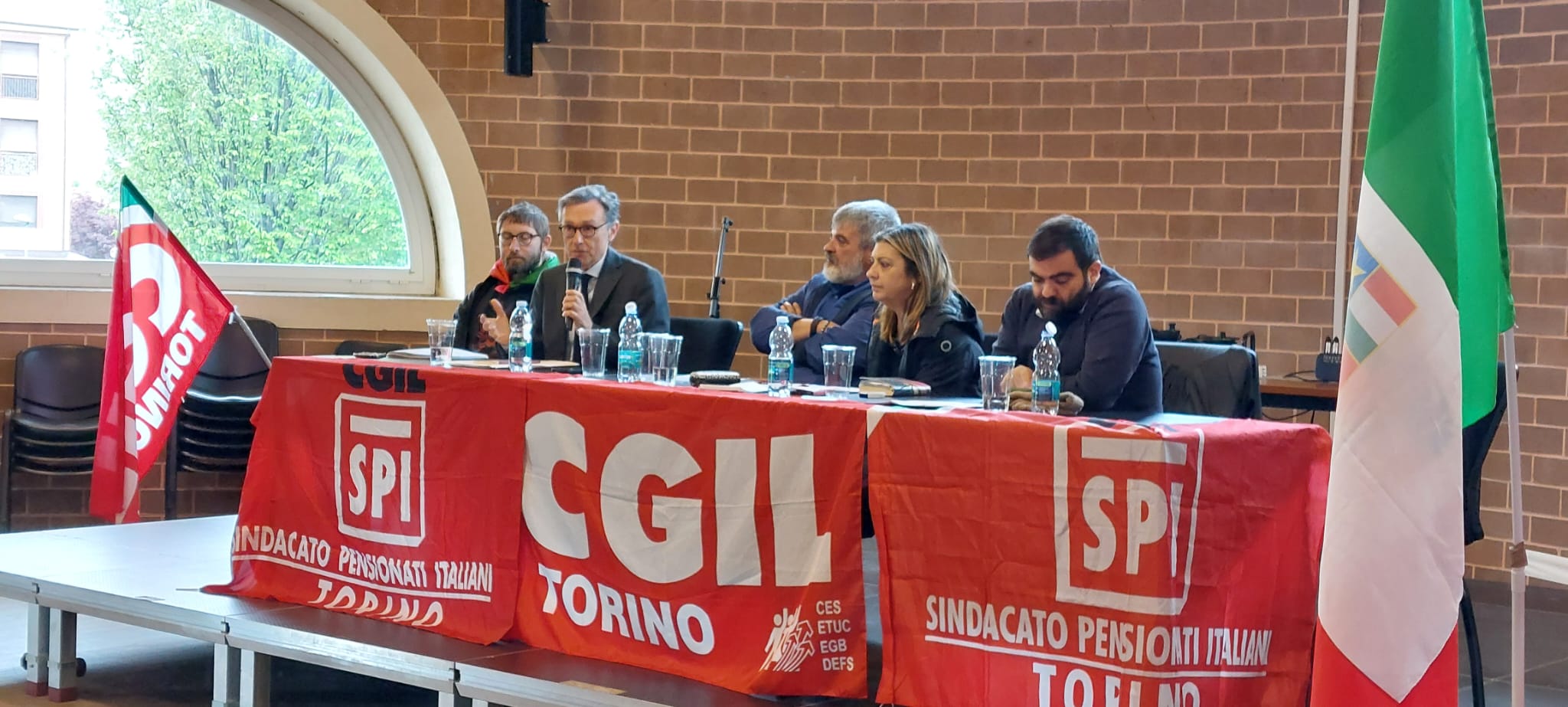 MONCALIERI – Incontro pubblico della Spi-Cgil per parlare di centralità del lavoro