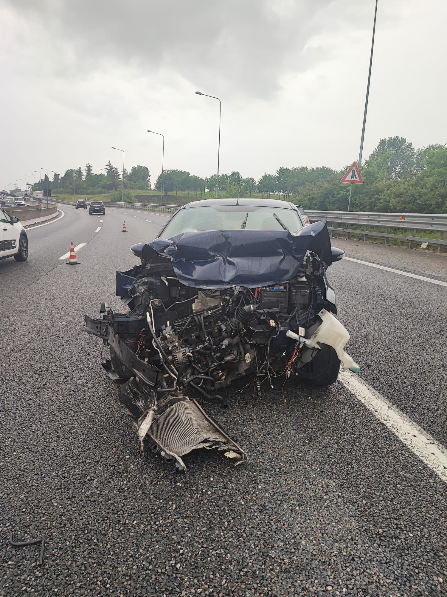 MONCALIERI – Incidenti a catena in tangenziale, paura ma nessun ferito grave