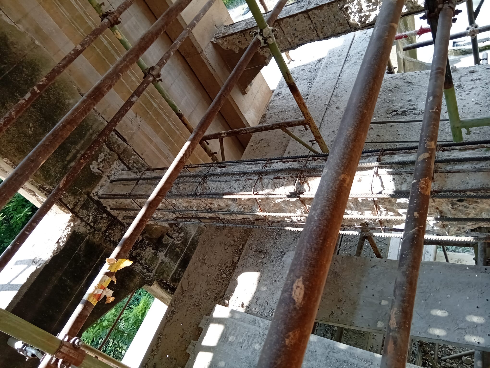 Alpignano: procedono i lavori per potenziare il ponte sulla Dora