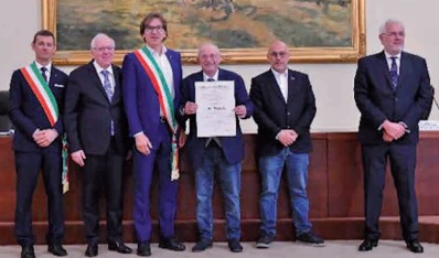 NICHELINO – Dino Sanvido cavaliere della Repubblica