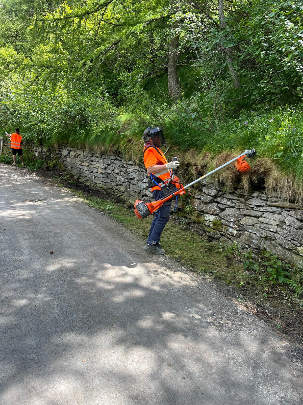 CAMBIANO – Affidato il servizio taglio e manutenzione aree verdi
