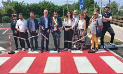 MONCALIERI – Inaugurata la nuova area vicino alla stazione con parcheggio