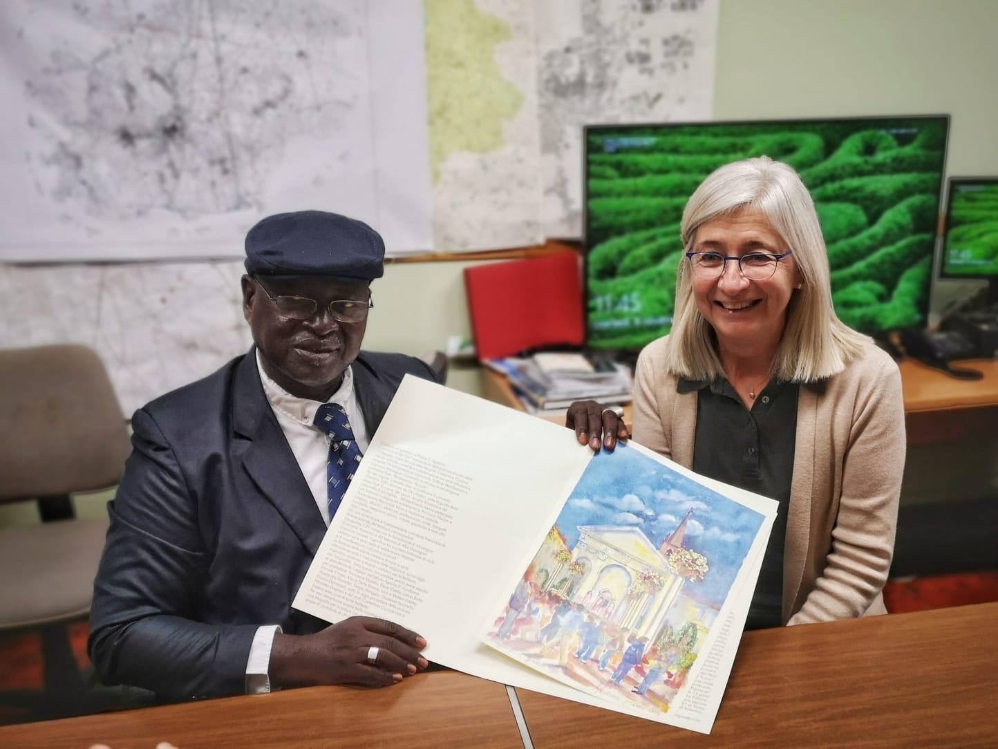 CARMAGNOLA – Delegazione del Senegal alla Fiera per il progetto ‘Reti al lavoro’