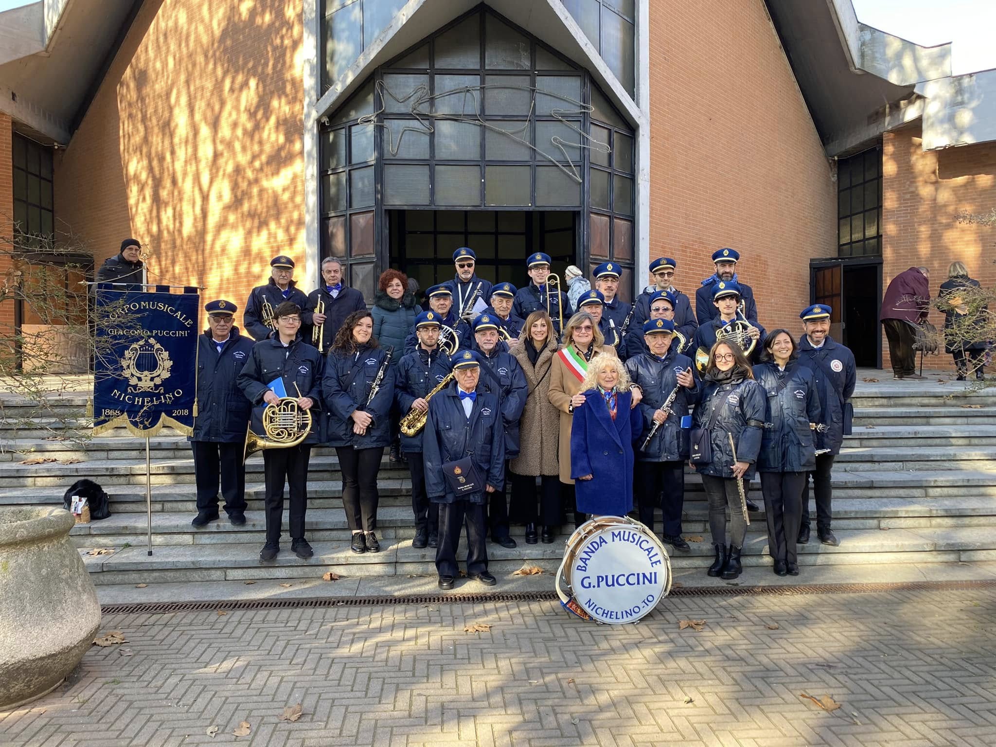 NICHELINO – Successo per il concerto della banda musicale