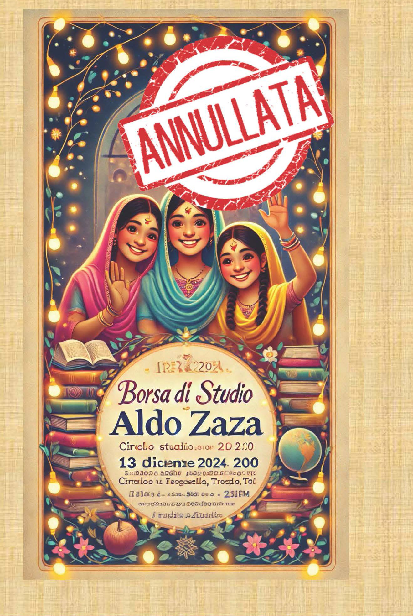 Annullata la serata a Trofarello dedicata a Aldo Zaza