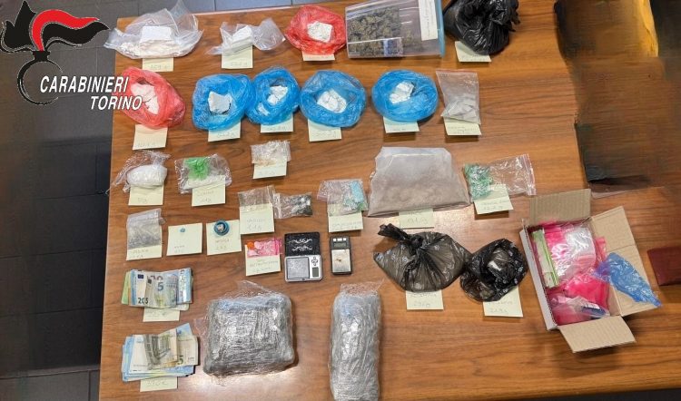 NICHELINO – Arrestato spacciatore: aveva un vero e proprio deposito della droga