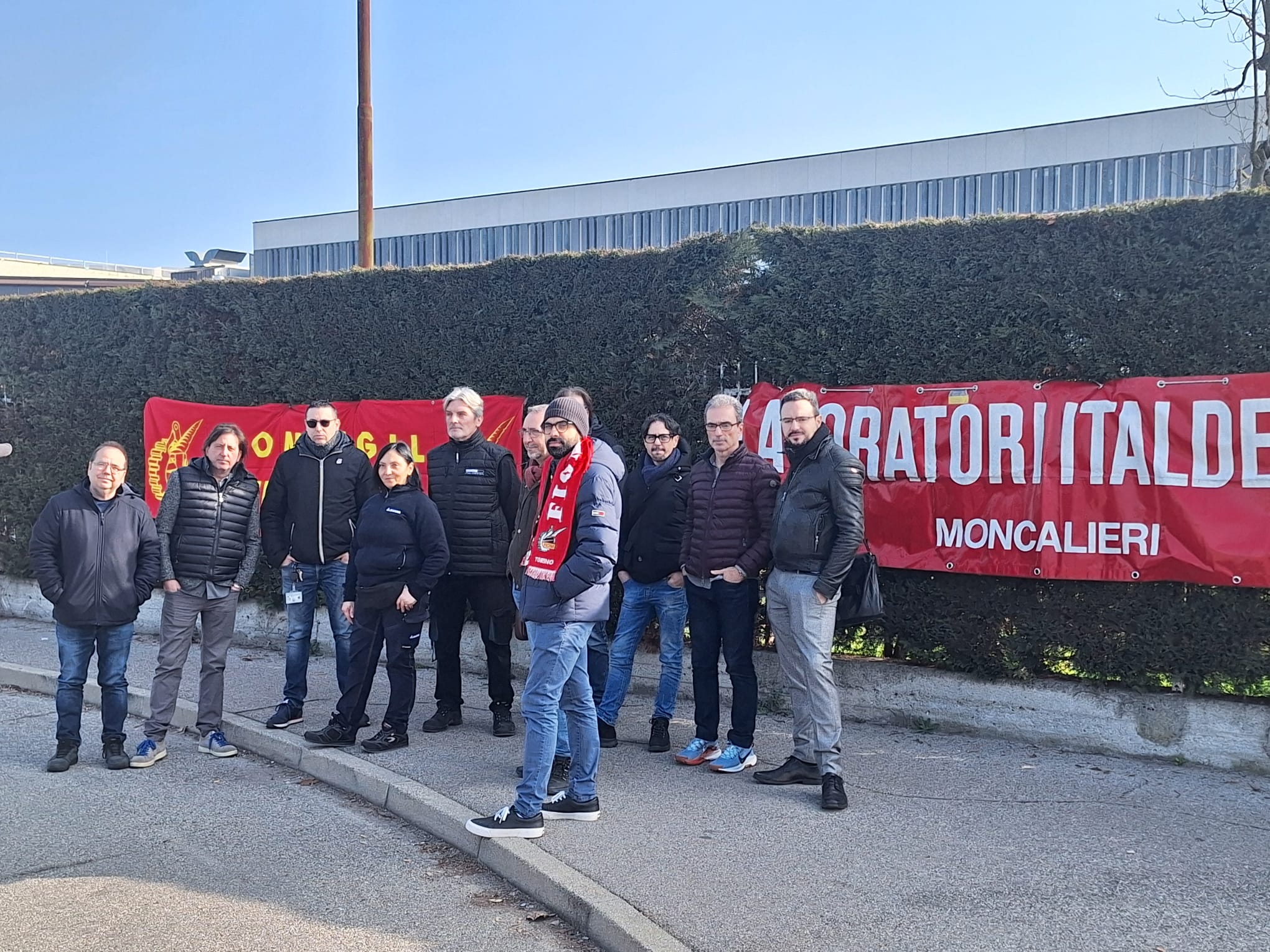 MONCALIERI – Sciopero lavoratori ItalDesign